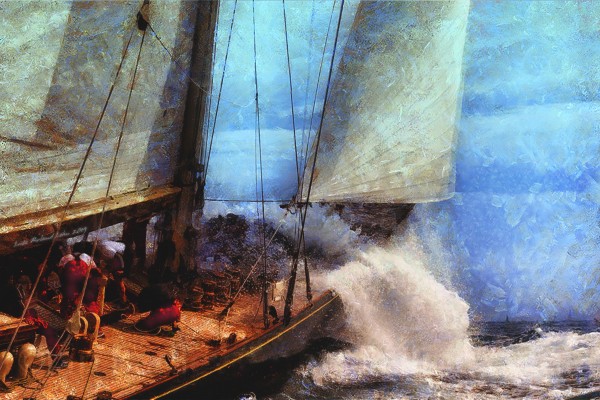 Dancing with waves by Lutz Roland Lehn